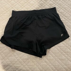 Fabletics Black Running Shorts